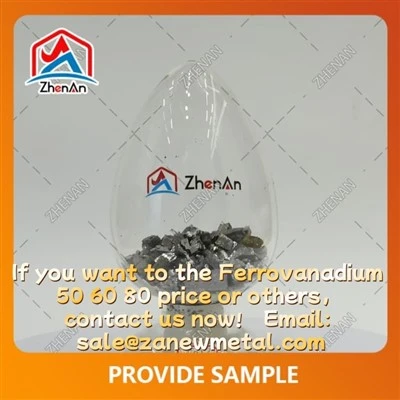 50-100 mm Pure Ferro Vanadium 80 Lumps